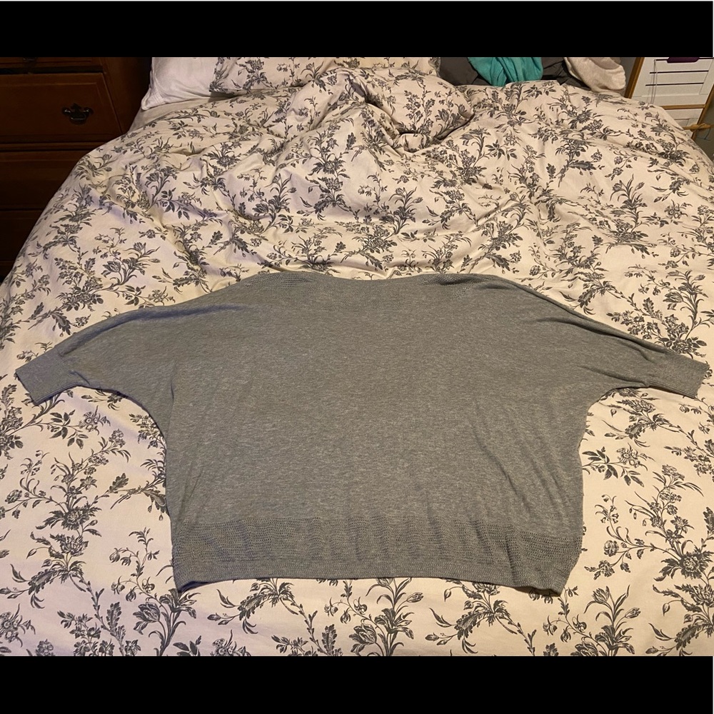 Victoria’s Secret cashmere mix gray sweater L